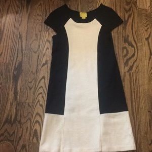 Anthropologie Mave colorblocked stretch dress